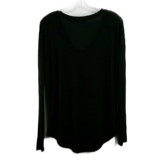 Athleta - V- Neck Black Thin Sweater - Size XS - Picture 5 of 6